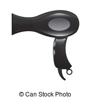 180x195 Blow Dryer Vector Illustration Design.