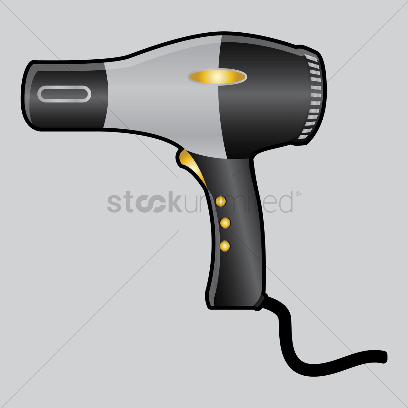 1300x1300 Free Hair Dryer Vector Image