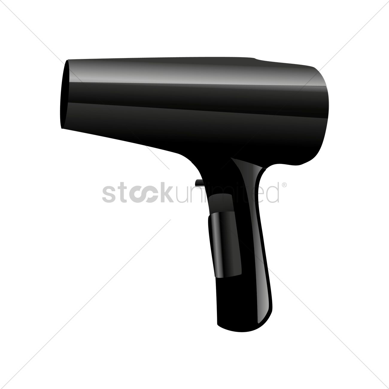 1300x1300 Hair Dryer Vector Image