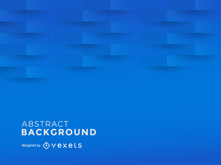 760x570 Blue Abstract Background With 3d Polygonal Shapes