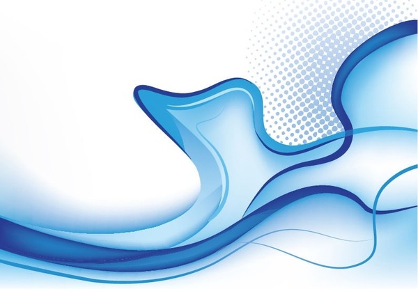 600x415 Abstract Blue Background Vector Graphic 5 Free Vector In