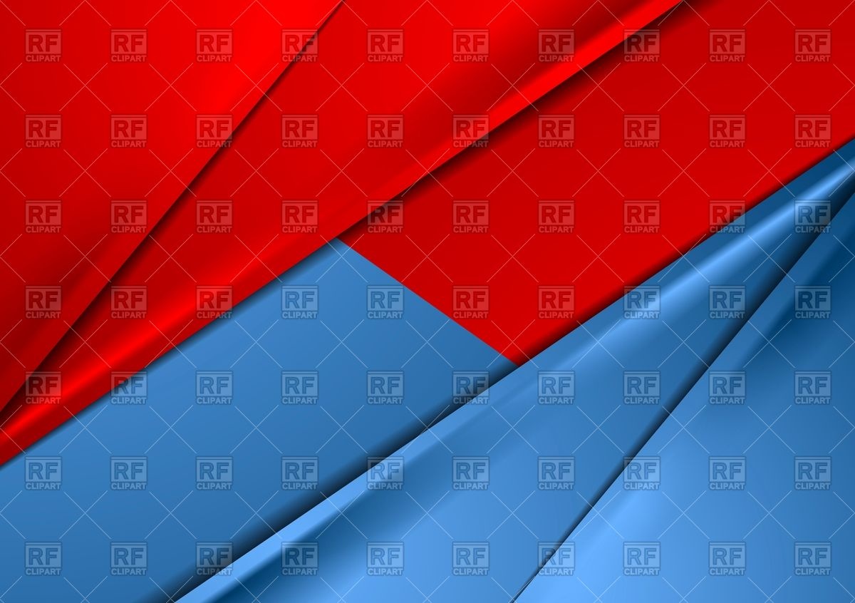 1200x846 Abstract Red And Blue Smooth Contrast Background Vector Image