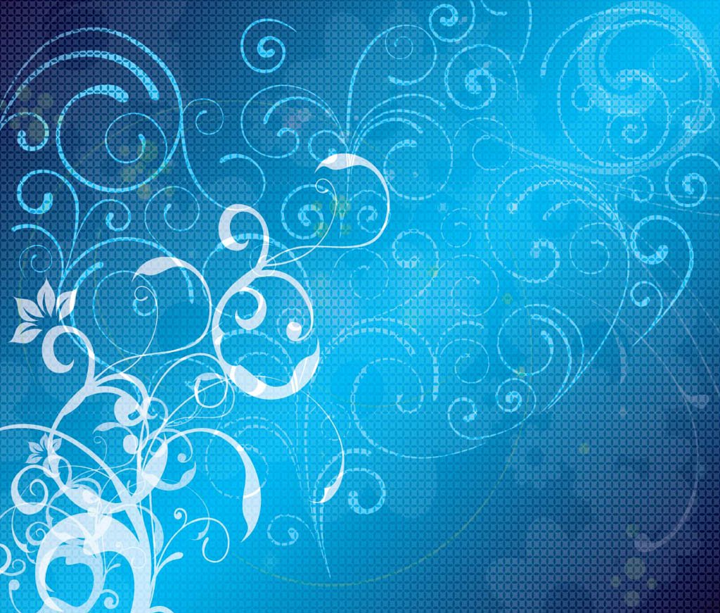 1024x871 Blue Floral Vector Background Vector Art Amp Graphics