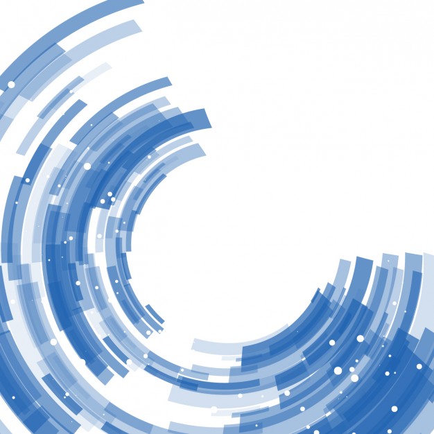 626x626 Blue Abstract Semicircles Background Vector Free Download