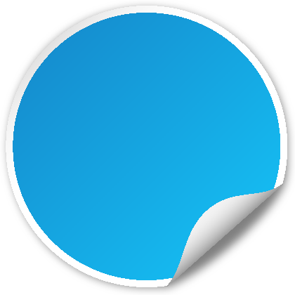 420x420 Circle Seal Light Blue Svg(Vector)public Domain Icon Park