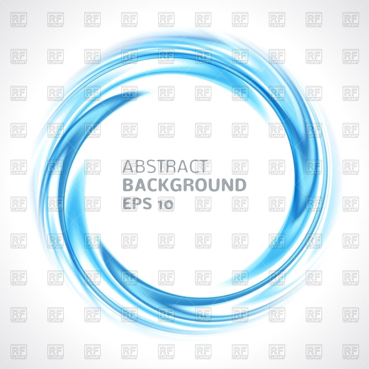 1200x1200 Abstract Blue Swirl Circle Vector Image Vector Artwork Of Design