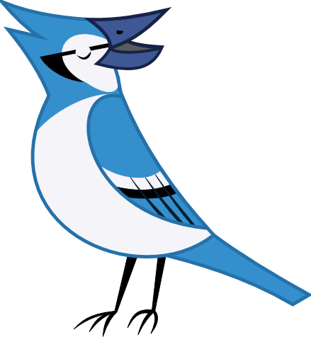 439x476 Out Of Time Blue Jay By Zhinevrilya