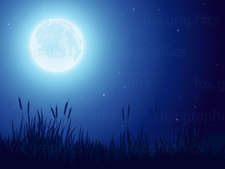 720x540 Full Moon Background