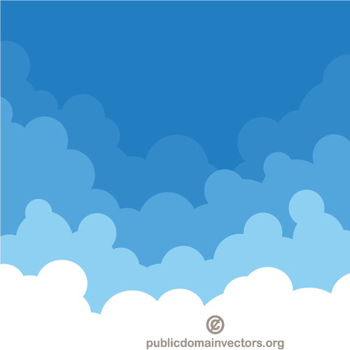 500x500 Blue Sky Vector Image Public Domain Vectors