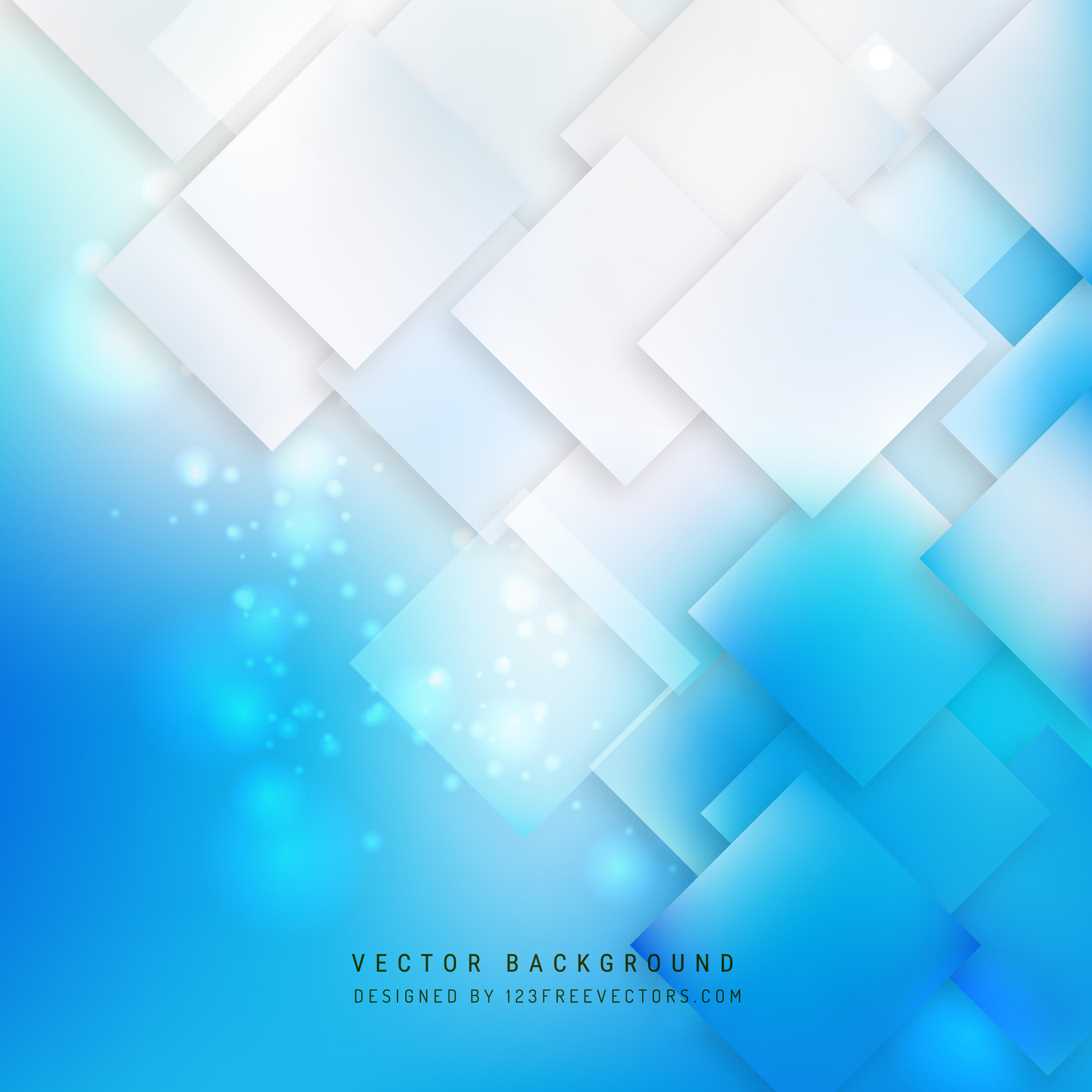 3333x3333 Abstract Blue White Geometric Square Background 123freevectors