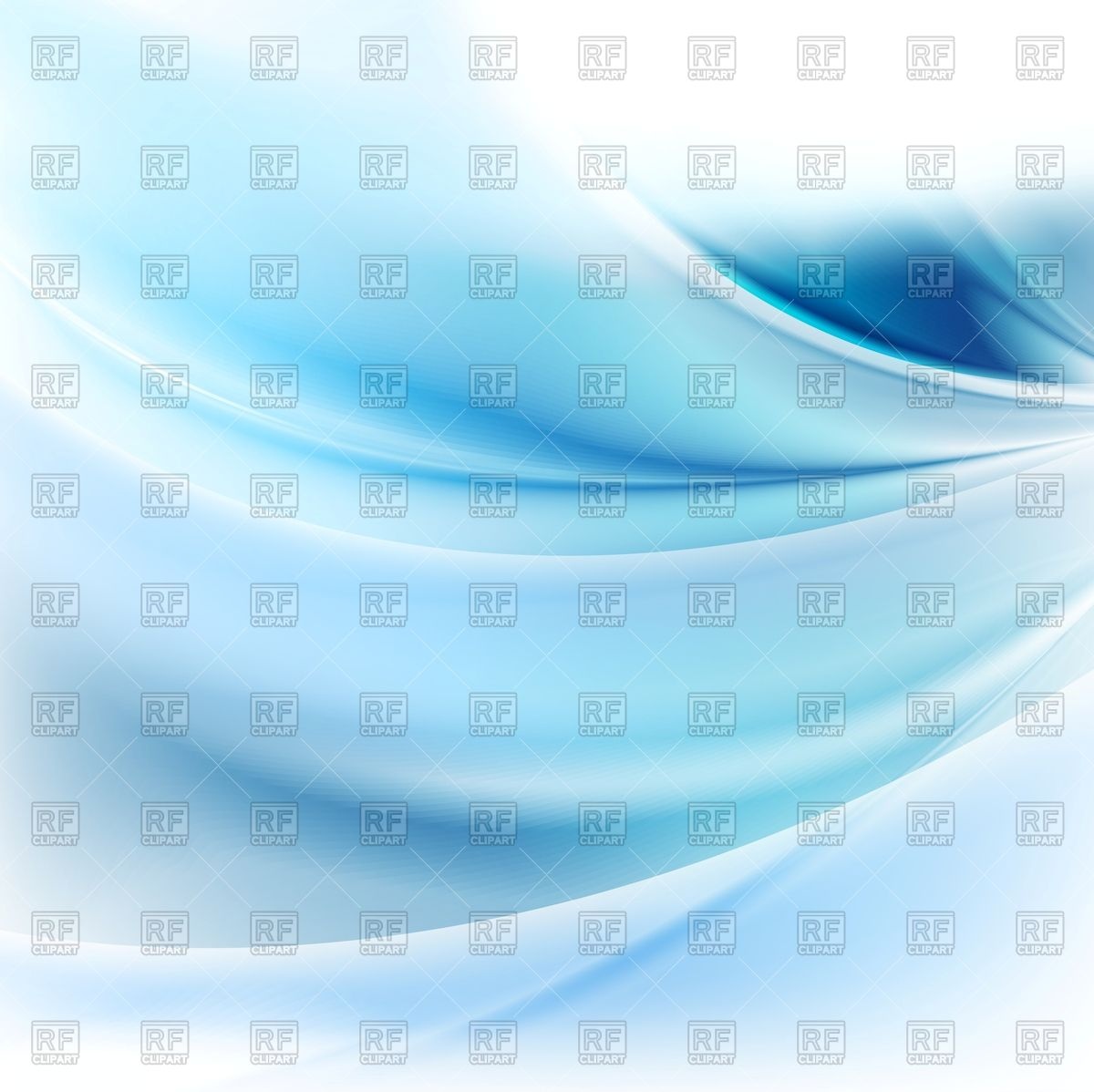 1200x1198 Background With Abstract Blue Waves Vector Image Vector Artwork