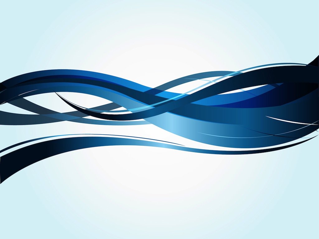1024x769 Blue Wave Vector Art Amp Graphics