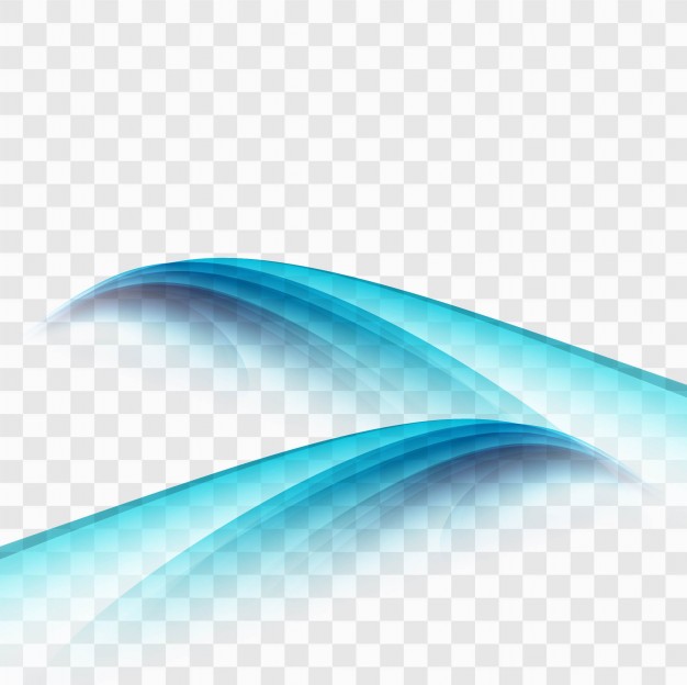 626x624 Bright Light Blue Wave Vector Free Download