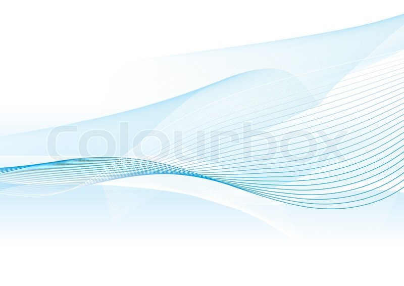800x566 Light Blue Wave. Vector Stock Vector Colourbox