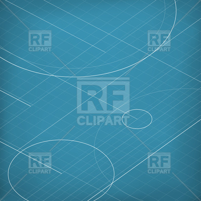 400x400 Blueprint Abstract Background Vector Image Vector Artwork Of