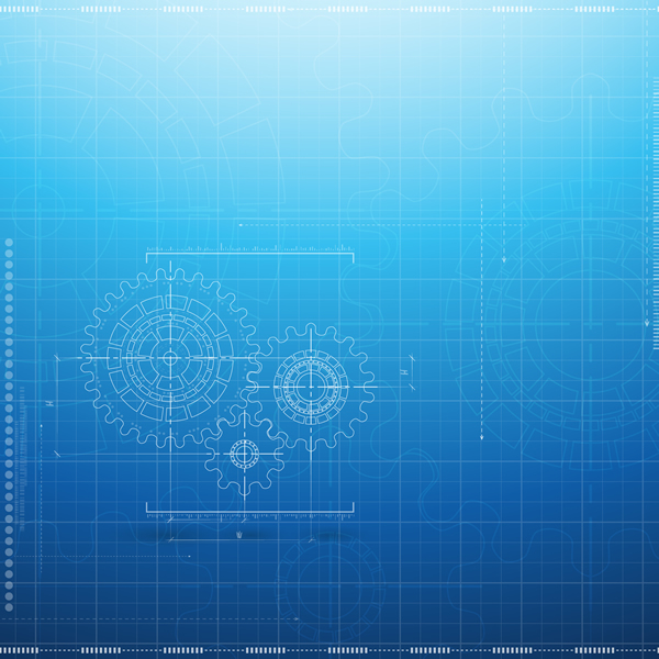 600x600 Architectural Background Abstract Vector Blueprint Free Vector