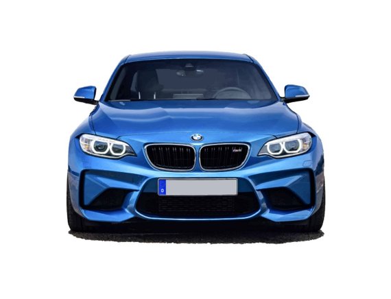 570x436 Bmw M2 Blue Front View Vector Vectorized Print Ultra High Etsy