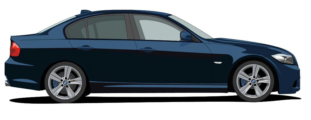 1087x419 Bmw Vector Artwork