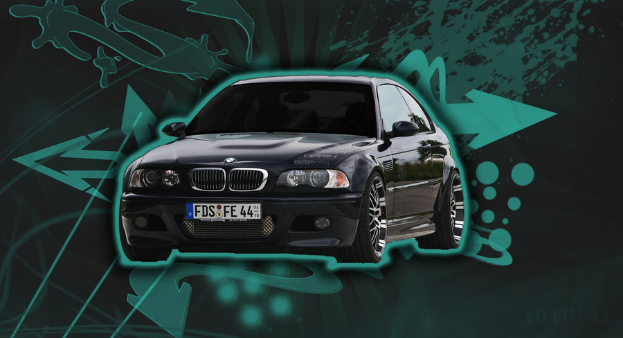 900x488 Bmw E46 M3 Vector Art By Artbull