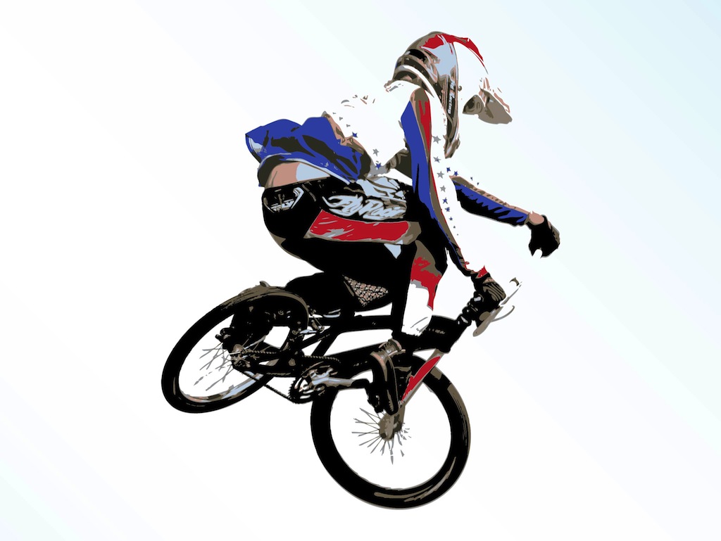 1024x769 Bike Stunt Vector Art Amp Graphics