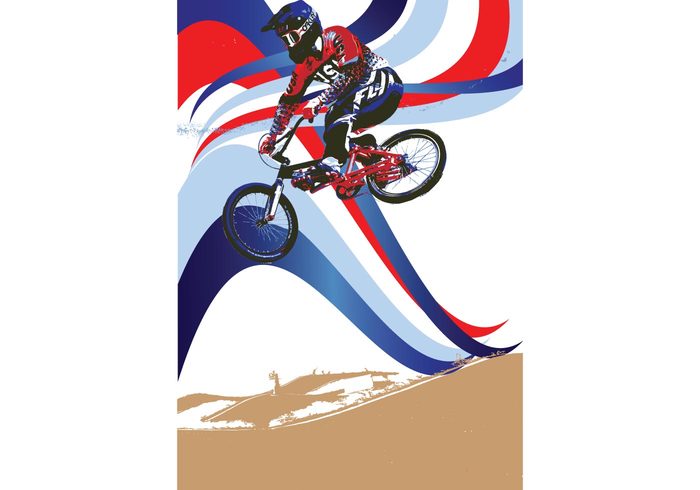 700x490 Team Usa Patriotic Bmx Vector Free Vectors Ui Download