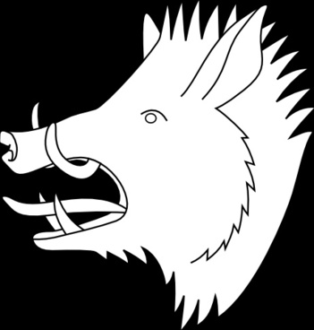 351x368 Boar Vector Free Download Free Vector Download (19 Free Vector