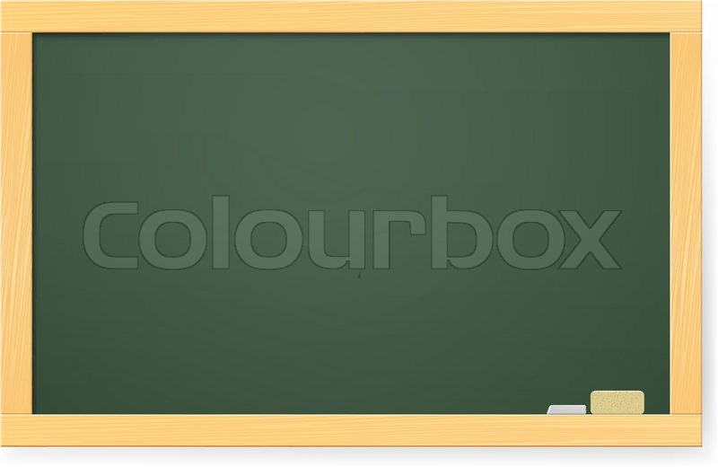 800x520 Realistic School Board Stock Vector Colourbox
