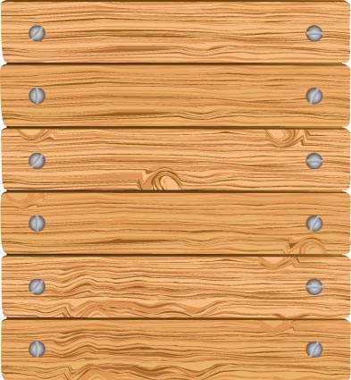 393x425 Wooden List Board Vectors
