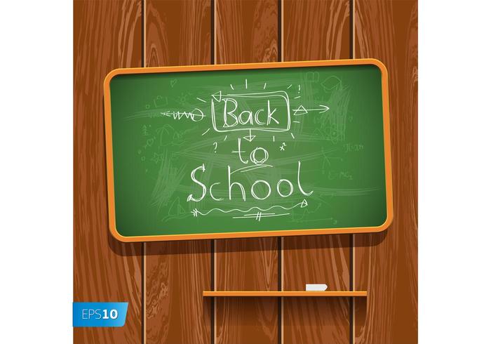 700x490 Chalk Board Vector Free Vector Art