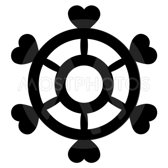 563x563 Lovely Boat Steering Wheel... Fra Anastasia Ivlicheva