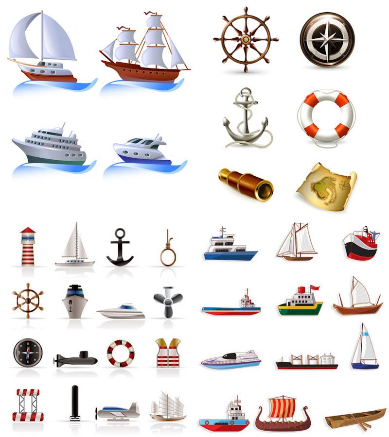 800x900 Vector Boats Vector Set Vector Graphics Blog Lovin Art