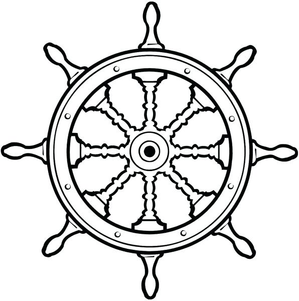 596x600 Ship Wheel Vector Octopus Pirate And Or Ship Wheel Vector Image