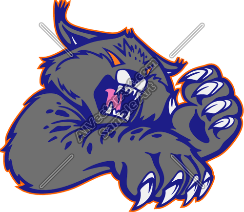 500x434 Mascot Bobcat Macines Wildcat Logo Vector
