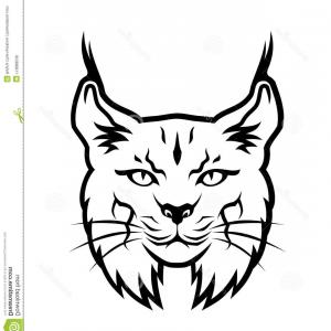 300x300 Brown And Beige Low Poly Bobcat Vector Shopatcloth