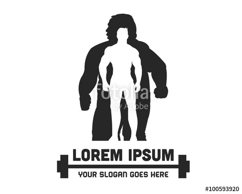 500x400 Body Transformation Logo Stock Image And Royalty Free Vector