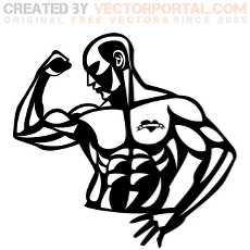 230x230 Free Bodybuilder Vectors 34 Downloads Found