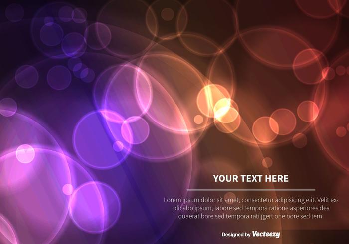 700x490 Abstract Bokeh Vector Background