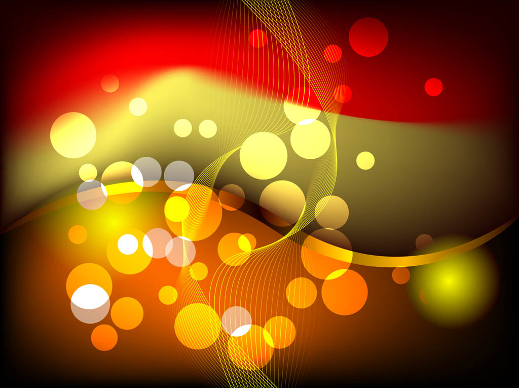 1024x765 Bokeh Vector Background Vector Art Amp Graphics