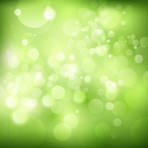 487x485 Free Green Bokeh Vector Illustration Background Psd Files, Vectors