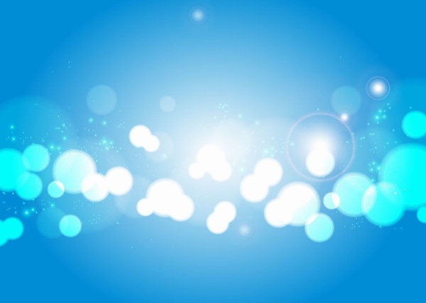 600x428 Light Blue Bokeh Vector Background Free Vector In Encapsulated