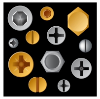 203x200 Screw Head Free Vector Graphic Art Free Download (Found 1,729