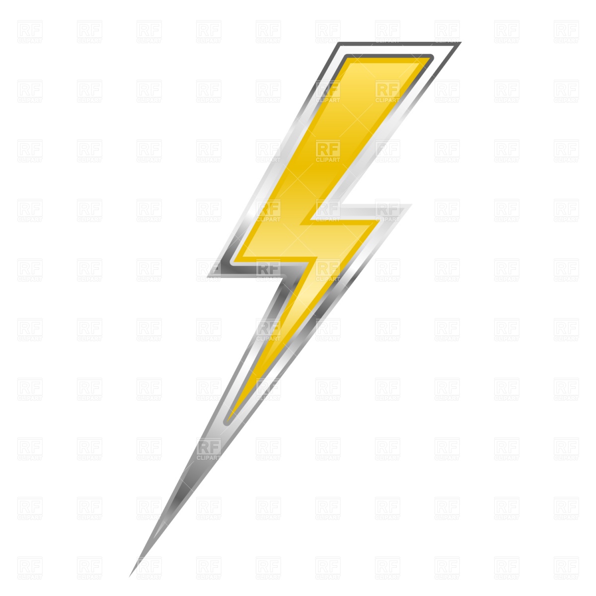 1200x1200 Lightning Bolt Vector Image Vector Artwork Of Signs, Symbols