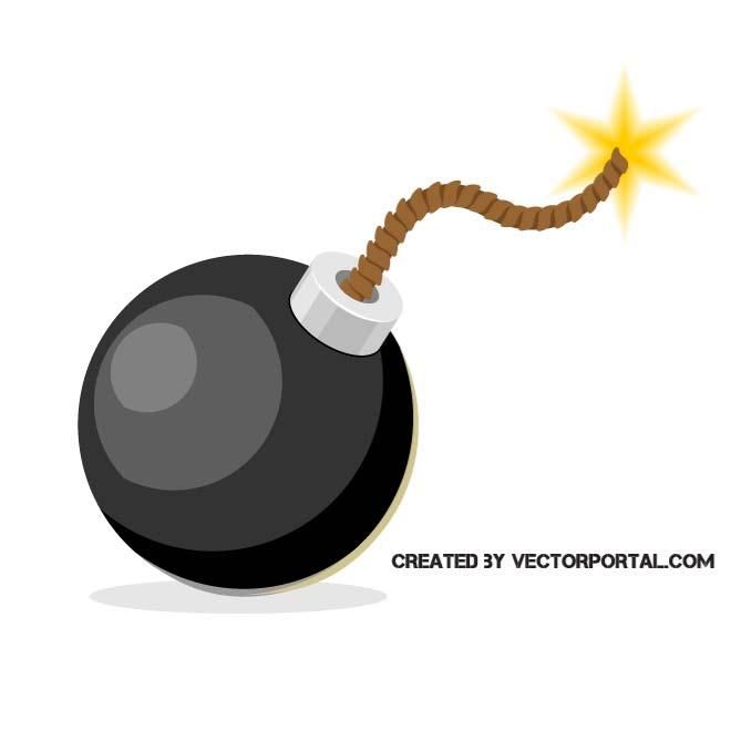660x660 Cartoon Bomb Vector. Various Vectors Cartoon