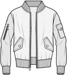236x262 Drawn Coat Varsity Jacket