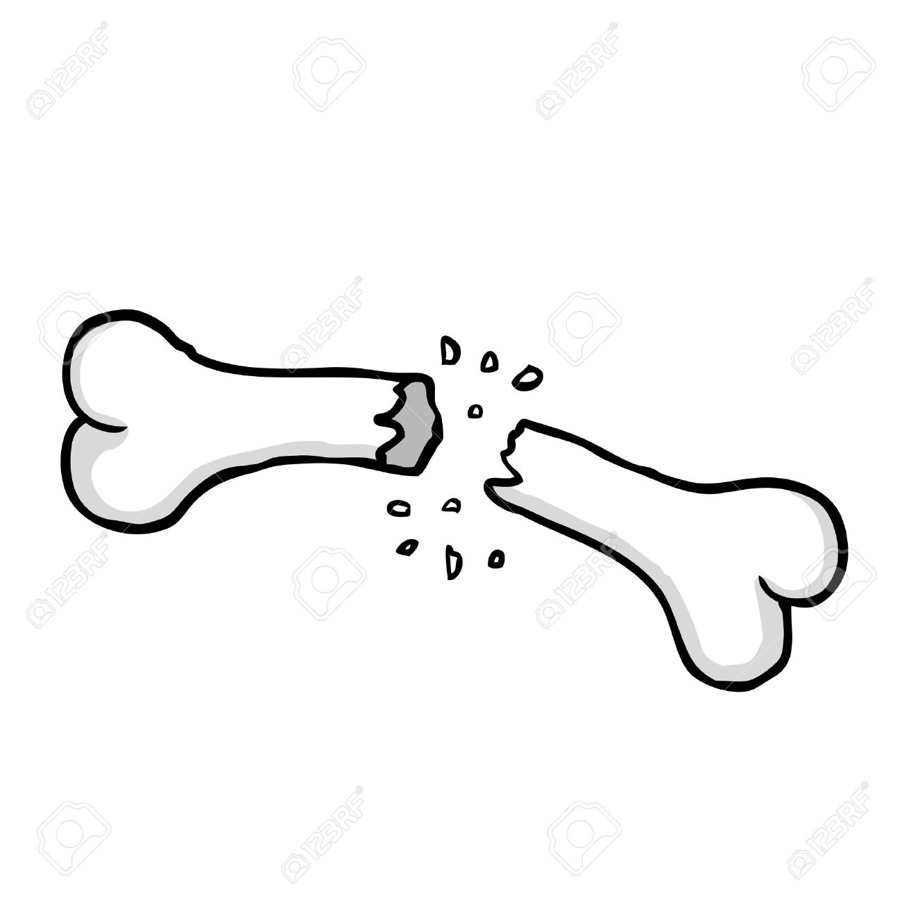 1300x1300 Bones Clipart Broken Item ~ Frames ~ Illustrations ~ Hd Images