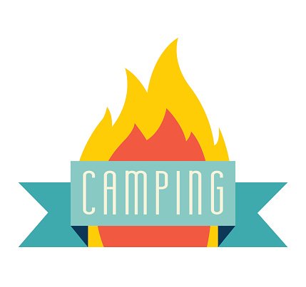 429x403 Bonfire Vector Adventure And Camping Logo Stock Vectors