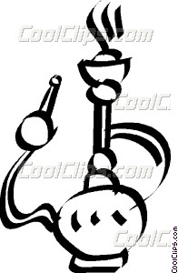 196x300 Opium Bong Vector Clip Art