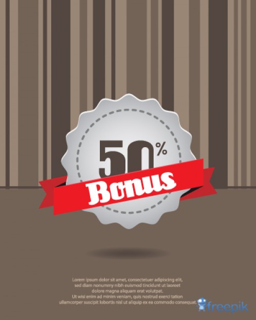 500x626 Sheet Iron 50% Discount Bonus Vector Free Download