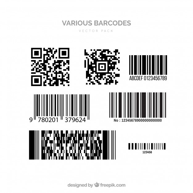 626x626 Barcode Vectors Vector Free Download