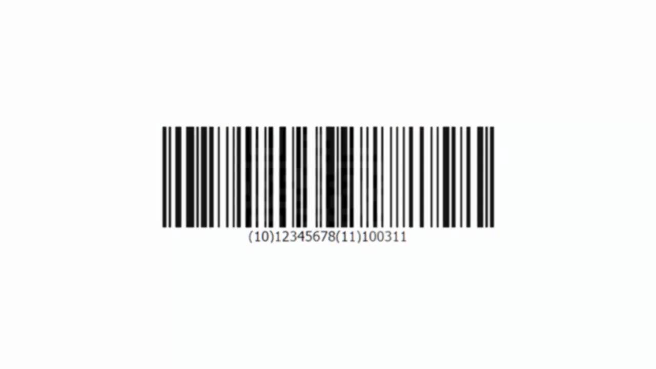 1280x720 Barcode Maker Software